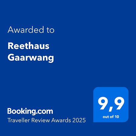 Reethaus Gaarwang Villa Gelting Exterior foto